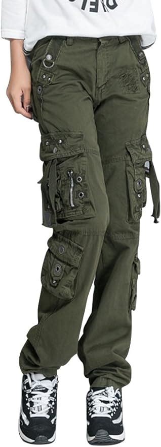 Ochenta Women Workwear Uniform Combat Cargo 8 Pockets Security Trousers Uk Clothing