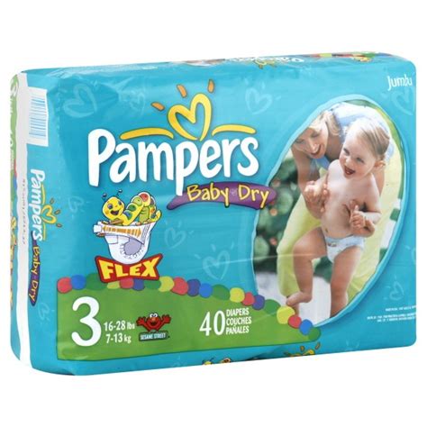 Pampers Baby Dry Diapers Size 3 Both Jumbo Pack 16 28 Lbs