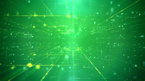 Light Green Abstract Technology motion background for ...