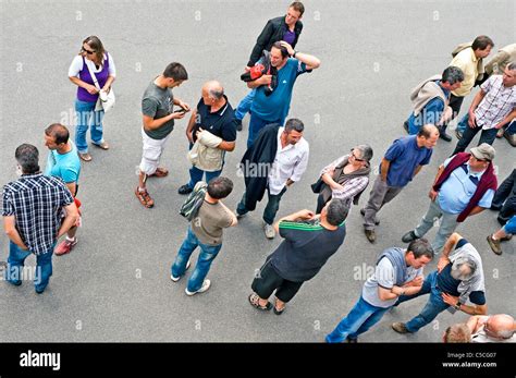 Overhead Crowd Hi Res Stock Photography And Images Alamy