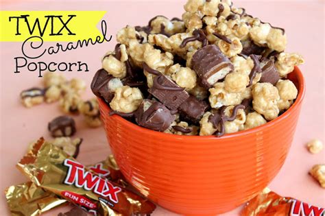 Twix Caramel Popcorn Recipe