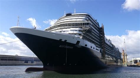 Holland America Lines New Rotterdam Floated Out Cruise To Travel