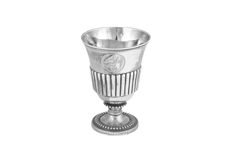 Lot 571 A George Iv Sterling Silver Trophy Goblet Or