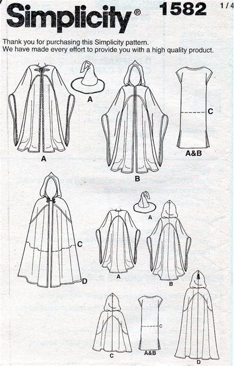 Sewing Pattern Grim Reaper Cloak Rosinaphoenix