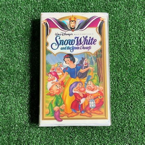 Snow White And The Seven Dwarfs Walt Disney S Masterpiece Collection Vhs Sette Nani