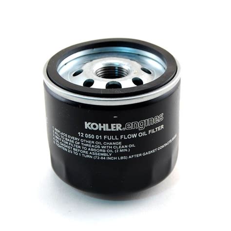 Kohler Part Number 12 050 01 S Oil Filter Short Kh 12 050 01 S1