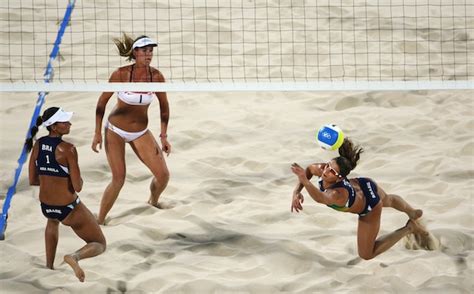 Women Beach Volleyball Players Dont Have To Wear Bikinis At Olympics