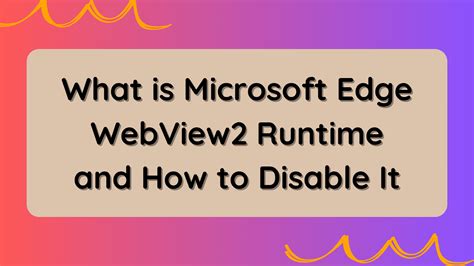 Microsoft Edge Webview