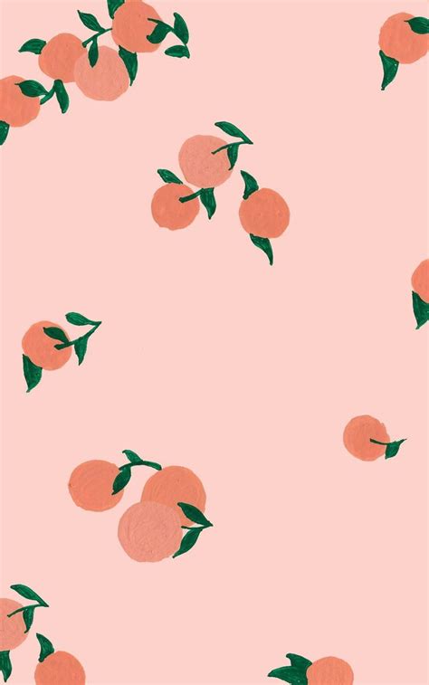 Cute pink marshmallow in cup ipad wallpaper. pinterest || brittanyyurrr | Peach wallpaper, Fruit ...