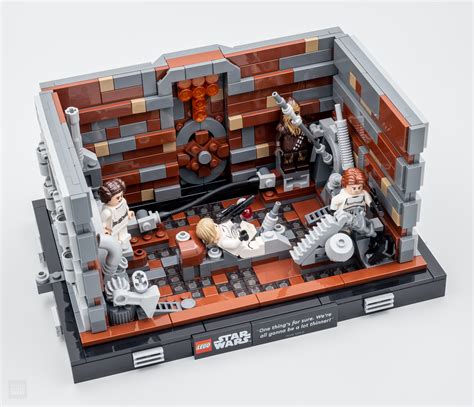 Review Lego Star Wars Diorama Collection 75339 Death Star Trash