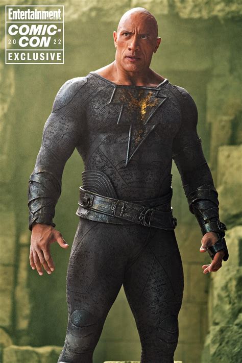 Dwayne Johnson Suits Up In Exclusive Black Adam Preview Trending News