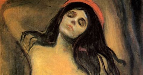 Edvard Munch Madonna Jomfruen og Døden