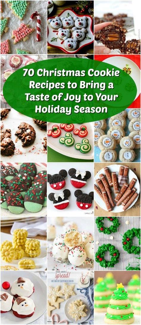 70 Christmas Cookie Recipes To Bring A Taste Of Joy To Your Holiday