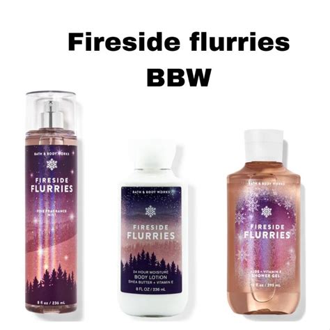 Fireside Flurries By Bath And Body Works Bbw Shopee Singapore