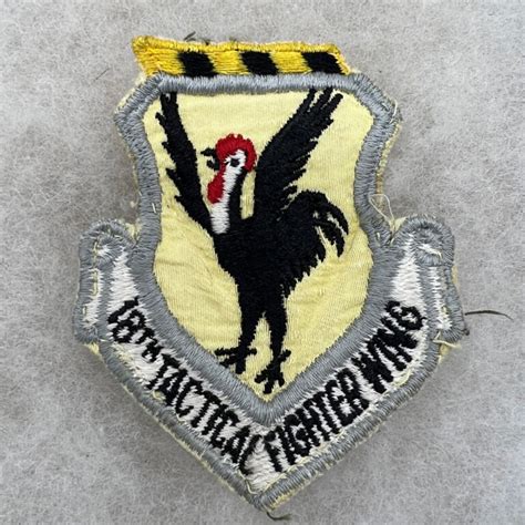 Usaf 18th Tactical Fighter Wing Patch Worn Fitzkee Militaria Collectibles