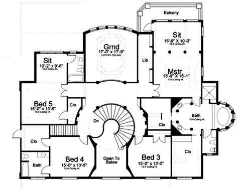 Classical Style House Plan 5 Beds 7 Baths 5699 Sqft Plan 119 363