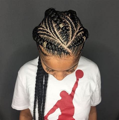 65 Hottest Feed In Braids Cornrow Styles To Obsess Over 2023