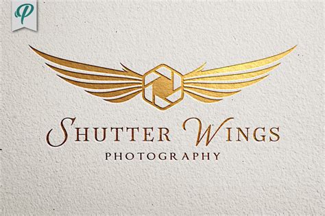 Shutter Wings Photography Logo ~ Logo Templates ~ Creative Market