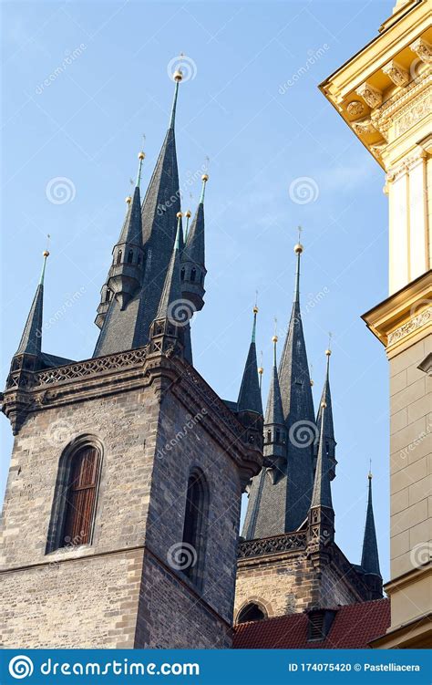 Old Town Hall Tower Prague Stock Photo Image Of Medievel 174075420