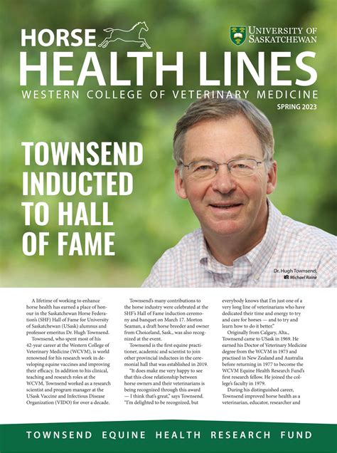 Horse Health Lines Spring 2023 By Horse Community Journals Inc Issuu