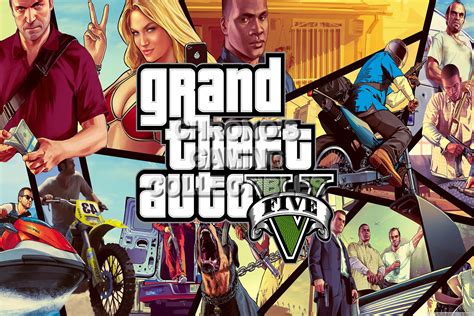 Grand Theft Auto 5 Poster Tracsc