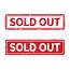 Sold Out Sign Illustrations Royalty Free Vector Graphics & Clip Art 