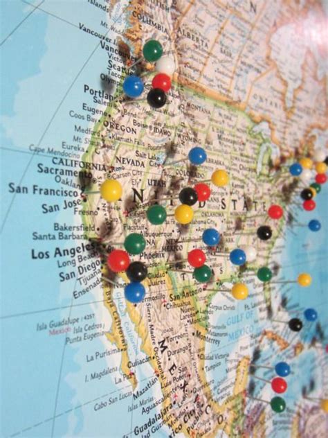How To Build A Pin Map This One Is For Travel But I