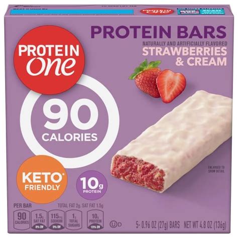 Protein One Protein Bars Strawberries And Cream Publix Super Markets