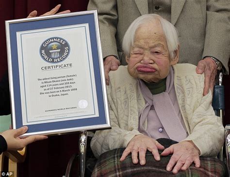 Worlds Oldest Person Misao Okawa Dead At 117 Daily Mail Online