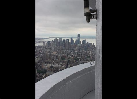 The Empire State Building Has A Private Balcony And Its Very Scary