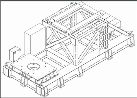 Skid Base In Autocad Cad Download 20235 Kb Bibliocad