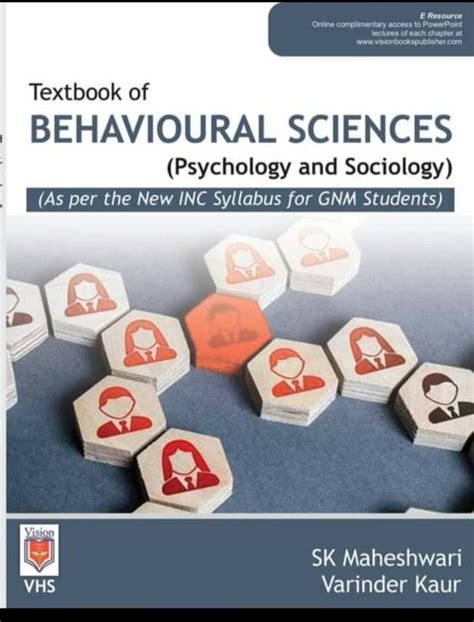 Textbook Of Behavioural Sciences Psychology And Sociology For Gnm
