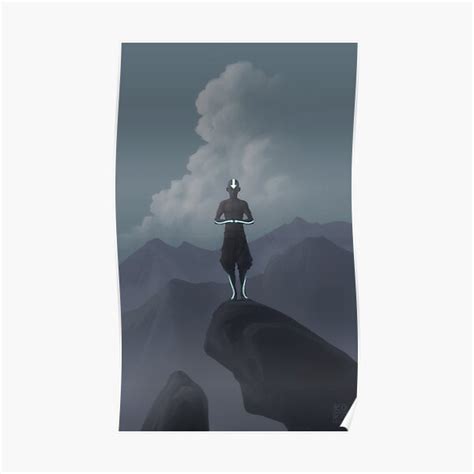 Aang Avatar┃the Last Airbender Poster For Sale By Atomicidx Redbubble