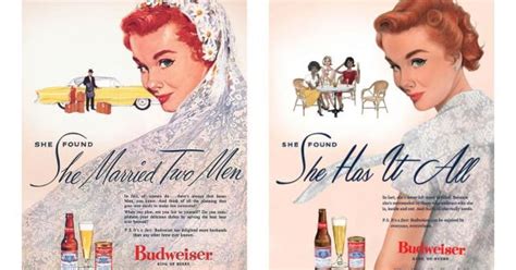 Budweiser Modernizes Its Old Sexist Ads For Women S Day Campaign Ad Age