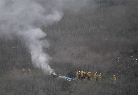 Kobe Bryant crash aftermath
