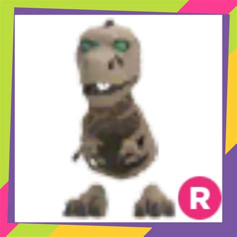 Roblox Adopt Me Ride Skele Rex R Warszawa Kup Teraz Na Allegro Lokalnie