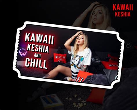 Kawaii Keshia Y Chill Sfw Die Cut Vinyl Decal Sticker Etsy México