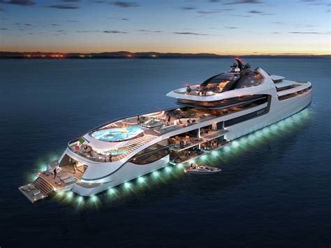 1 Billion Concept Yacht With 2 Pools And 2 Helipads Business Insider