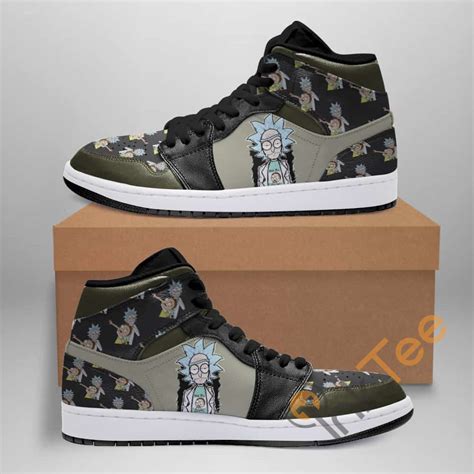 Rick And Morty Custom Air Jordan Shoes Animetrium