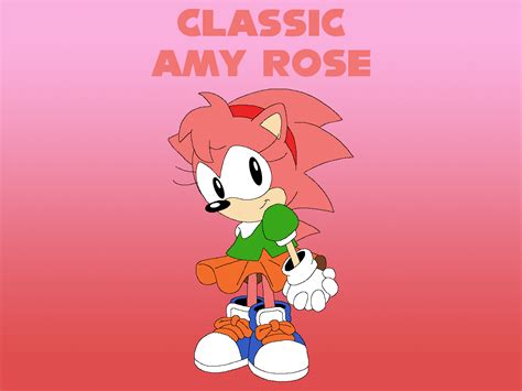 Classic Amy Rose Art By ArtChanXV On DeviantArt