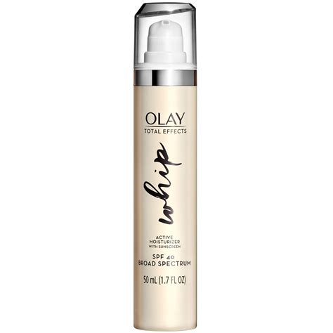 Olay Total Effects Whip Face Moisturizer With Sunscreen Spf 40 17 Fl