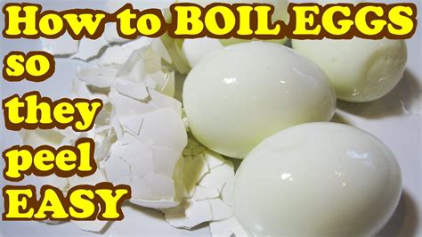 How To Boil Eggs For Easy Peeling Guide at how to - www.joeposnanski.com