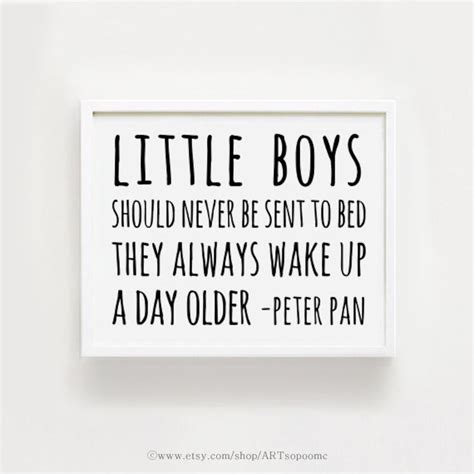 Little Boy Quotes Wall Art Printable Baby Boys Quotes Art Etsy