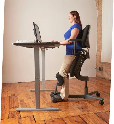 Standing desks have become all the rage recently. Stand Up Chair | Ergonomic Sit Stand Chair | HealthPostures