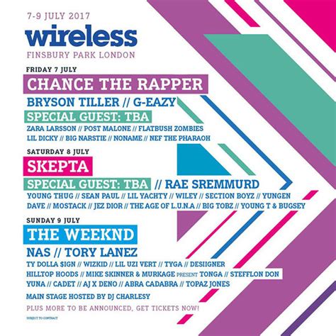 Wirleess Festival 2017 Full Line Up Ticket Prices Dates And More