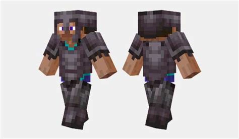Netherite Armor Skin Para Minecraft MineCrafteo Vlr Eng Br