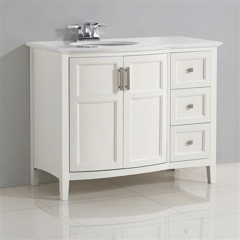 Home design ideas > bathroom > 42 inch bathroom vanity with top. Simpli Home 4AXCVWNRW-42 Winston 42 inch Contemporary Bath ...