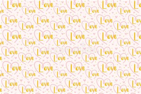 Valentinstag Rosa Herz Mit Schrift Beziehung Emotion Leidenschaft Liebe Vektor Abbildung