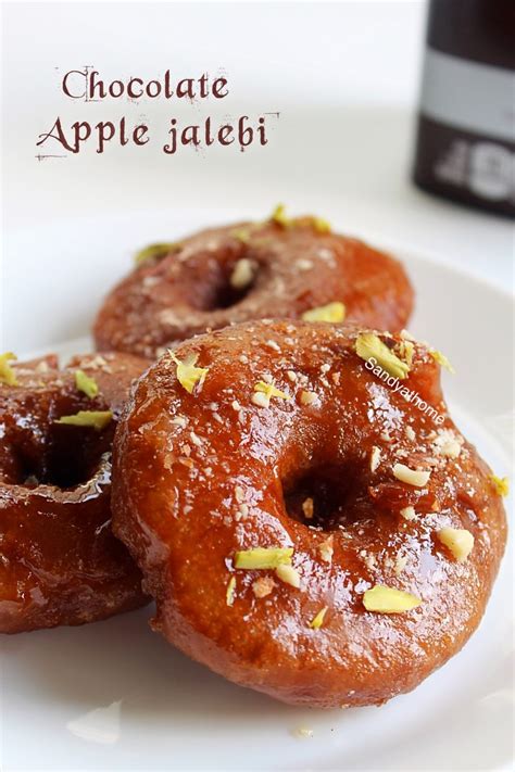 Chocolate Apple Jalebi Recipe Apple Jalebi Sandhyas Recipes
