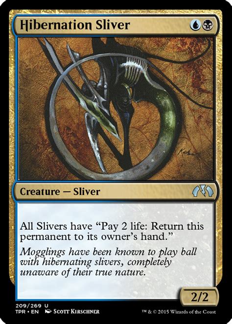 Hibernation Sliver · Tempest Remastered Tpr 209 · Scryfall Magic The Gathering Search